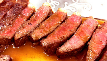 Grill and eat Japanese beef here. We also offer take-out.